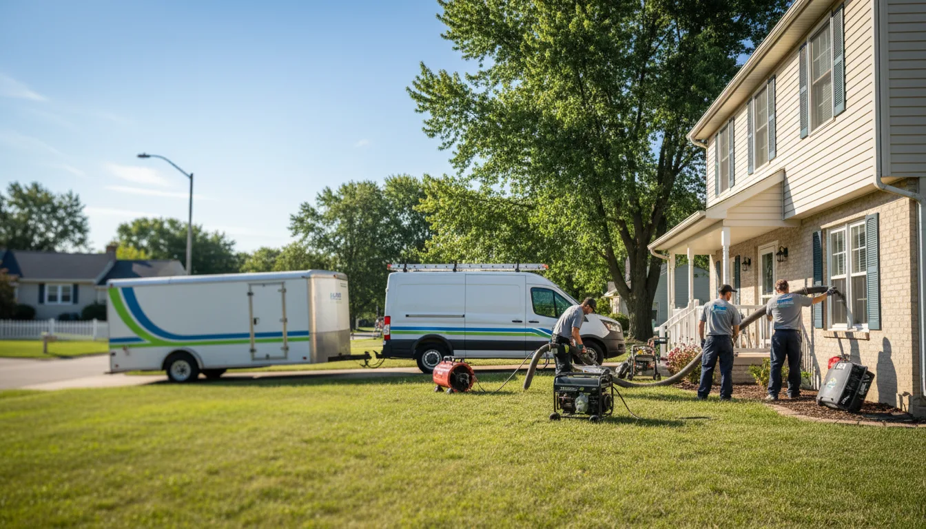 Flooded Basement Restoration And Cleanup With Repair in Richardton, ND near me